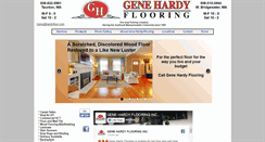 Desktop Screenshot of genehardyflooring.com